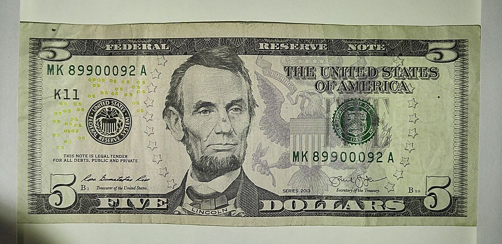 Series-2013-$5-Still-Learning-About-Fancy-Serial-Numbers,-Spend-Or-Keep?